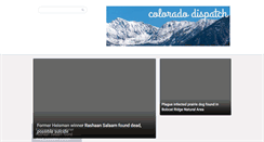 Desktop Screenshot of coloradodispatch.com
